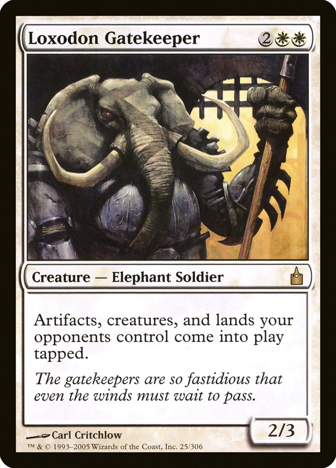 Loxodon Gatekeeper [Ravnica: City of Guilds] | The Gaming Verse