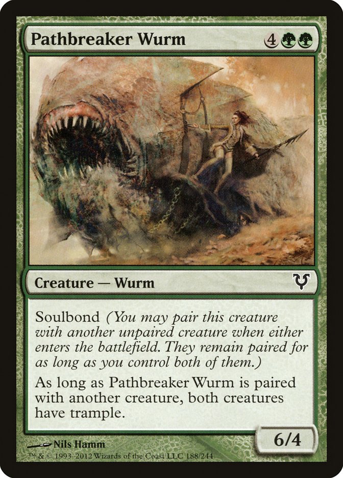 Pathbreaker Wurm [Avacyn Restored] | The Gaming Verse