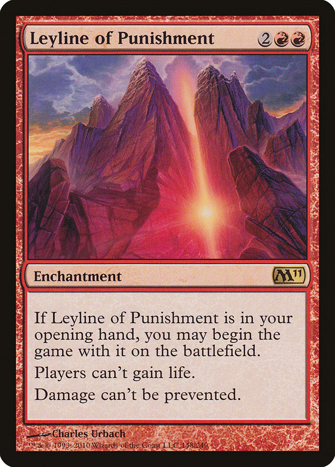 Leyline of Punishment [Magic 2011] | The Gaming Verse