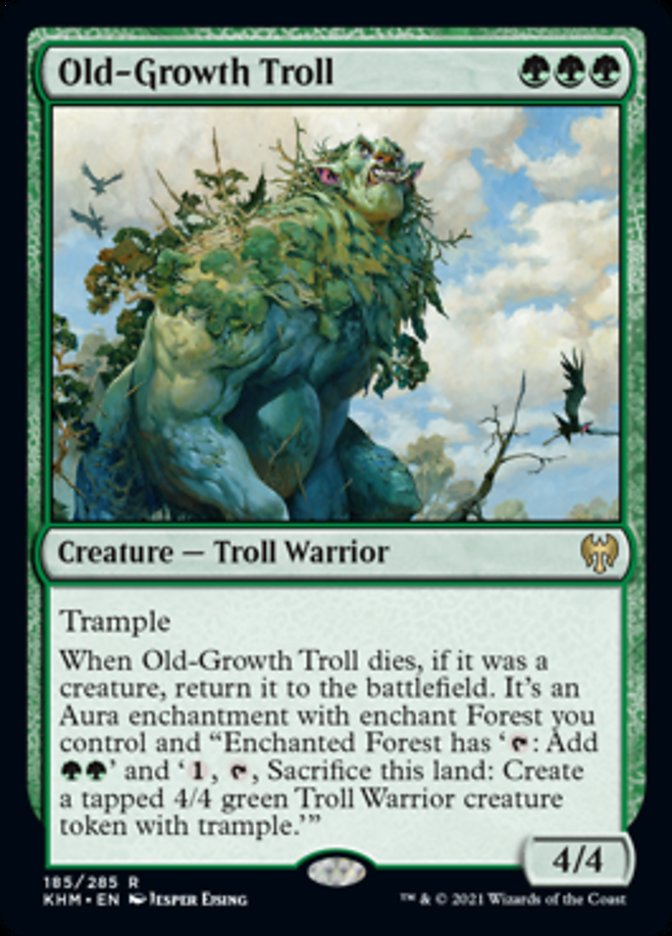 Old-Growth Troll [Kaldheim] | The Gaming Verse