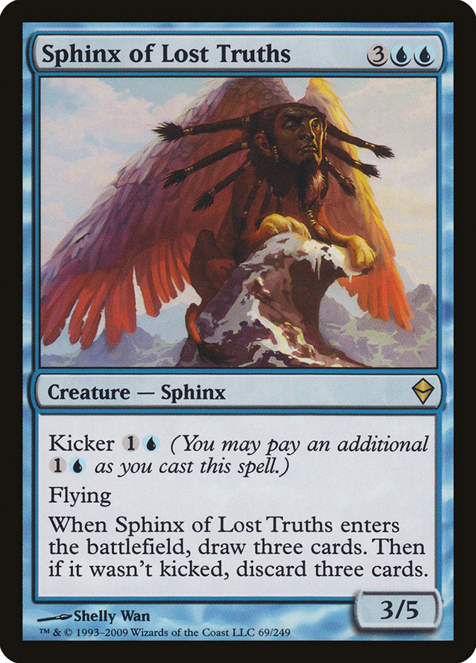 Sphinx of Lost Truths [Zendikar] | The Gaming Verse