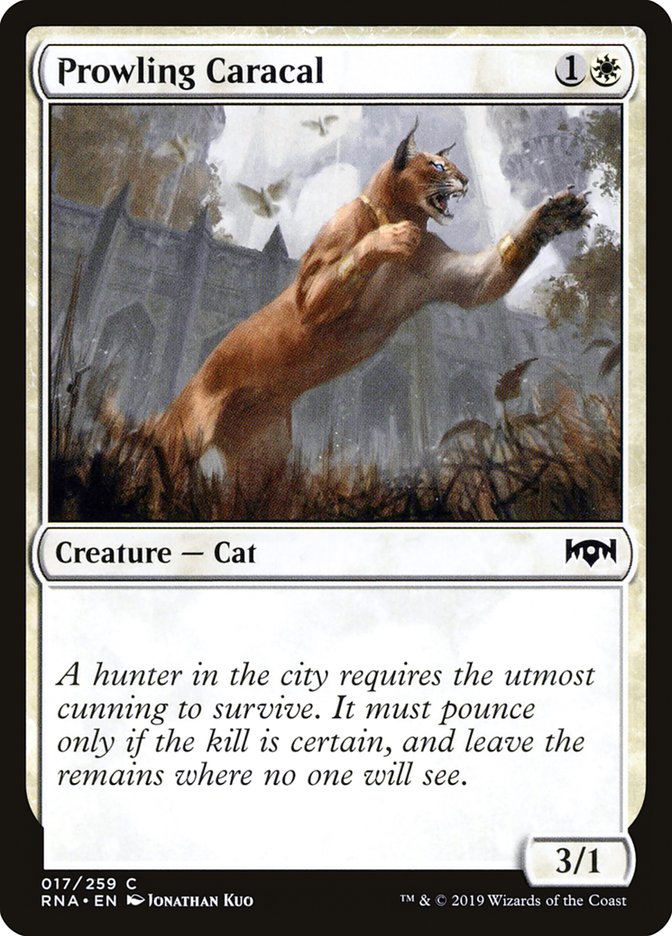 Prowling Caracal [Ravnica Allegiance] | The Gaming Verse