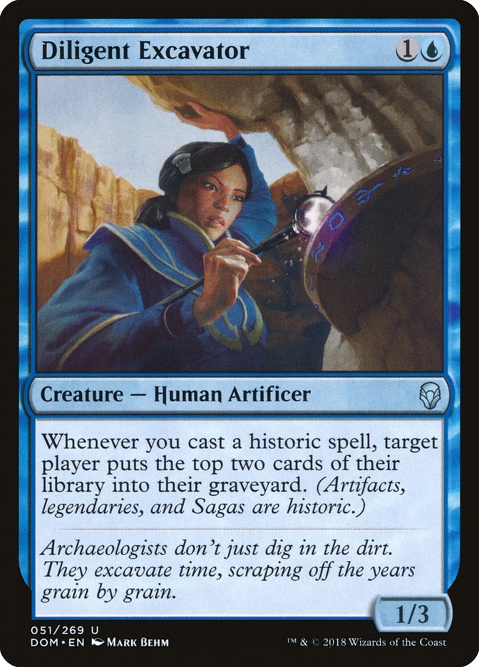 Diligent Excavator [Dominaria] | The Gaming Verse