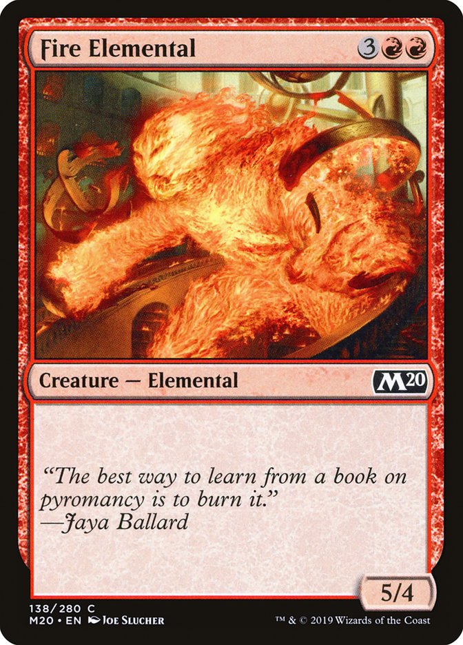 Fire Elemental [Core Set 2020] | The Gaming Verse