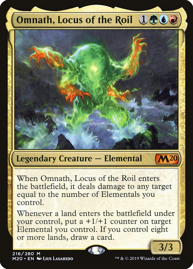 Omnath, Locus of the Roil [Core Set 2020] | The Gaming Verse