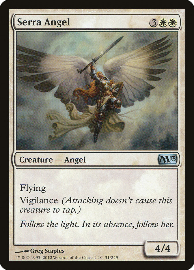 Serra Angel [Magic 2013] | The Gaming Verse