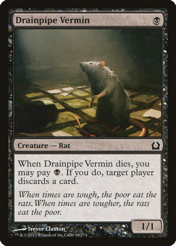 Drainpipe Vermin [Return to Ravnica] | The Gaming Verse